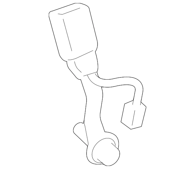 Buckle - Passenger Side (RH) - Mazda (B32H-57-L20-02)