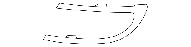 Trim Ring - Passenger Side (RH) - Mazda (B37F-50-C11B) - view 2