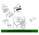 Instrument Panel Lens - Mazda (BBM3-55-447A) - view 7