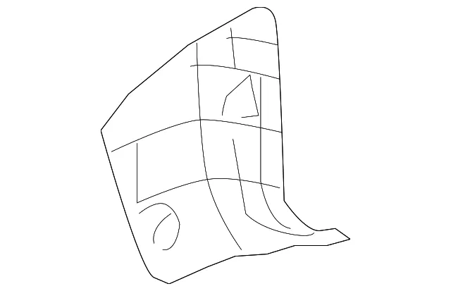 Cowl Trim - Driver's Side (LH) - Mazda (BBM4-68-390C-02) - view 2