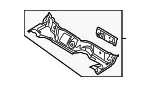 Panel Dash & Cowl Front - MAZDA (BBM453500B) - view 3