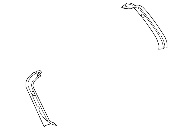 Side Trim - Passenger Side (RH) - Mazda (BBN9-68-940E)