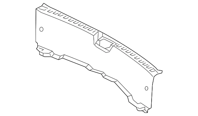 Trunk Trim Scuff Plate - Mazda (BCJH-68-89XB)
