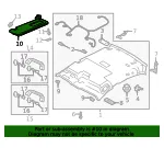 Sun Visor - Mazda (BCJH-69-320E-02) - view 4