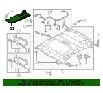 Sun-Visor - Mazda (BCJL-69-320E-02) - view 13