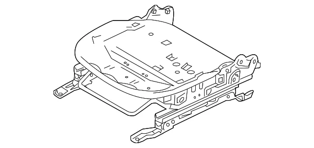 Seat Adjuster - Passenger Side (RH) - Mazda (BCN1-88-A00)