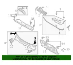 Upper Dash Panel Reinforcement - Passenger Side (RH) - Mazda (BDTS-53-577) - view 3