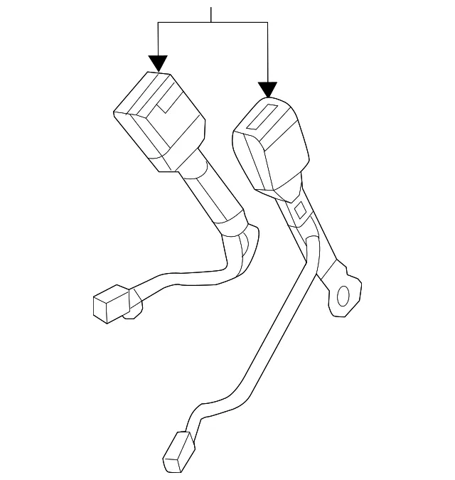 Buckle - Passenger Side (RH) - Mazda (BDYS-57-620)