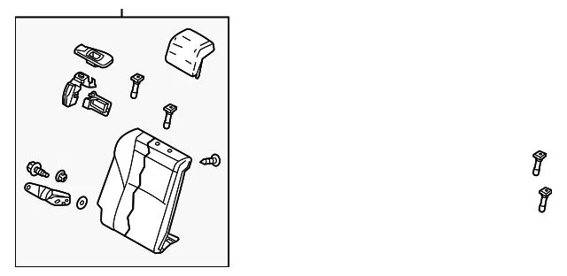 BACK R REAR SEAT - MAZDA (BEA657400B10)