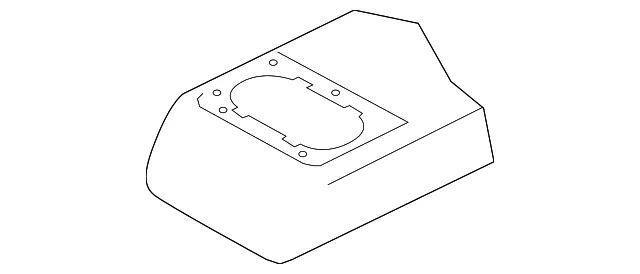 Armrest Cover - Driver's Side (LH) - Mazda (BGV5-88-3B1-31)