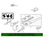 Instrument Panel Trim Panel - Mazda (BHPD-55-130-39) - view 4