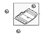 Overhead Console - Mazda (BHRC-69-97YA-75) - view 3