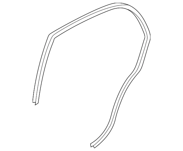 Welt - Passenger Side (RH) - Mazda (BJ0F-68-913-05)