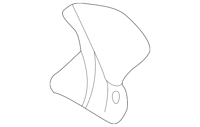 Instrument Panel Collar - Passenger Side (RH) - Mazda (BJ0J-60-404A)