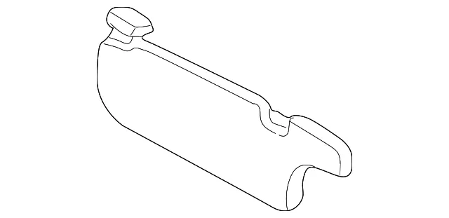 Sun Visor L - Driver's Side (LH) - Mazda (BJ0W-69-320C-63)