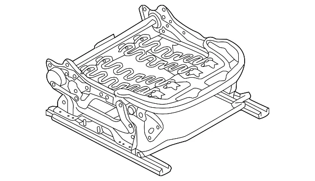 Seat Track - Mazda (BJFS-88-A00)