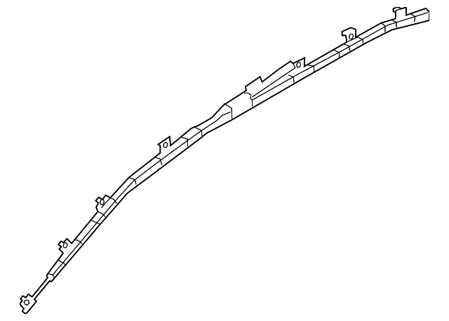 Head Air Bag - Passenger Side (RH) - Mazda (BJS7-57-KM0A)