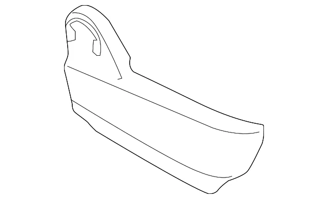 Seat Trim Panel - Mazda (BJS7-88-1G1-02) - view 3