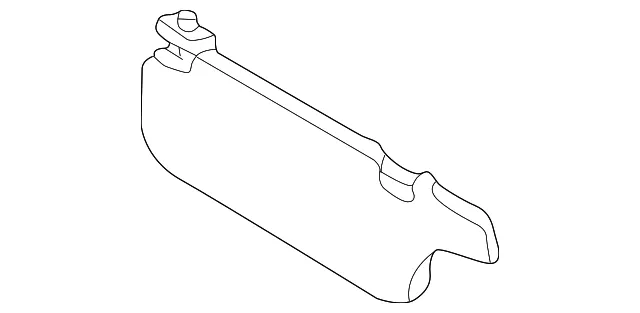 Sun-Visor - Passenger Side (RH) - Mazda (BL8E-69-270B-03)