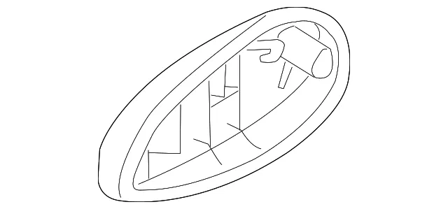 Knob - Passenger Side (RH) - Mazda (BN8P-88-1G5-30)