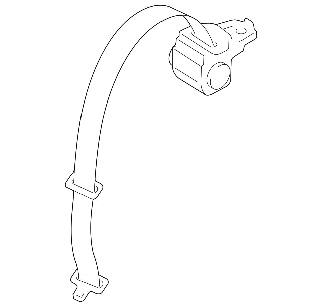 Belt C Rr Seat - MAZDA (BNYF5774002) - view 2