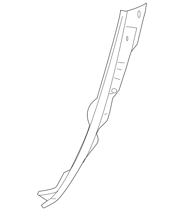 Trim R Tire House - Passenger Side (RH) - Mazda (BP4K-68-760E-02)