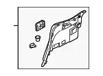 Trim Lt Trunk - MAZDA (C23568870G02) - view 3