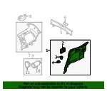 Trim Lt Trunk - MAZDA (C23568870G02) - view 4
