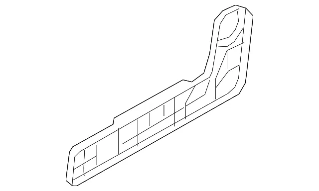 Cover No 3 Lower Rr Seat - Driver's Side (LH) - Mazda (C243-88-2K7A-34)