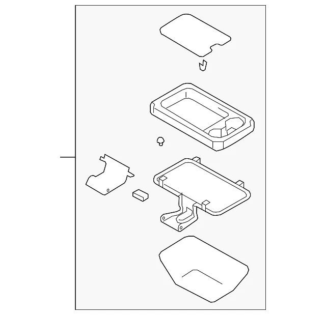 Table Seat Back - Passenger Side (RH) - Mazda (C245-88-BN0-34)