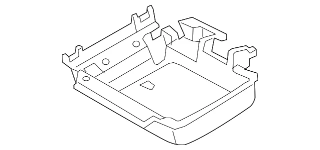 TRAY SEAT - MAZDA (C245881F0A34)