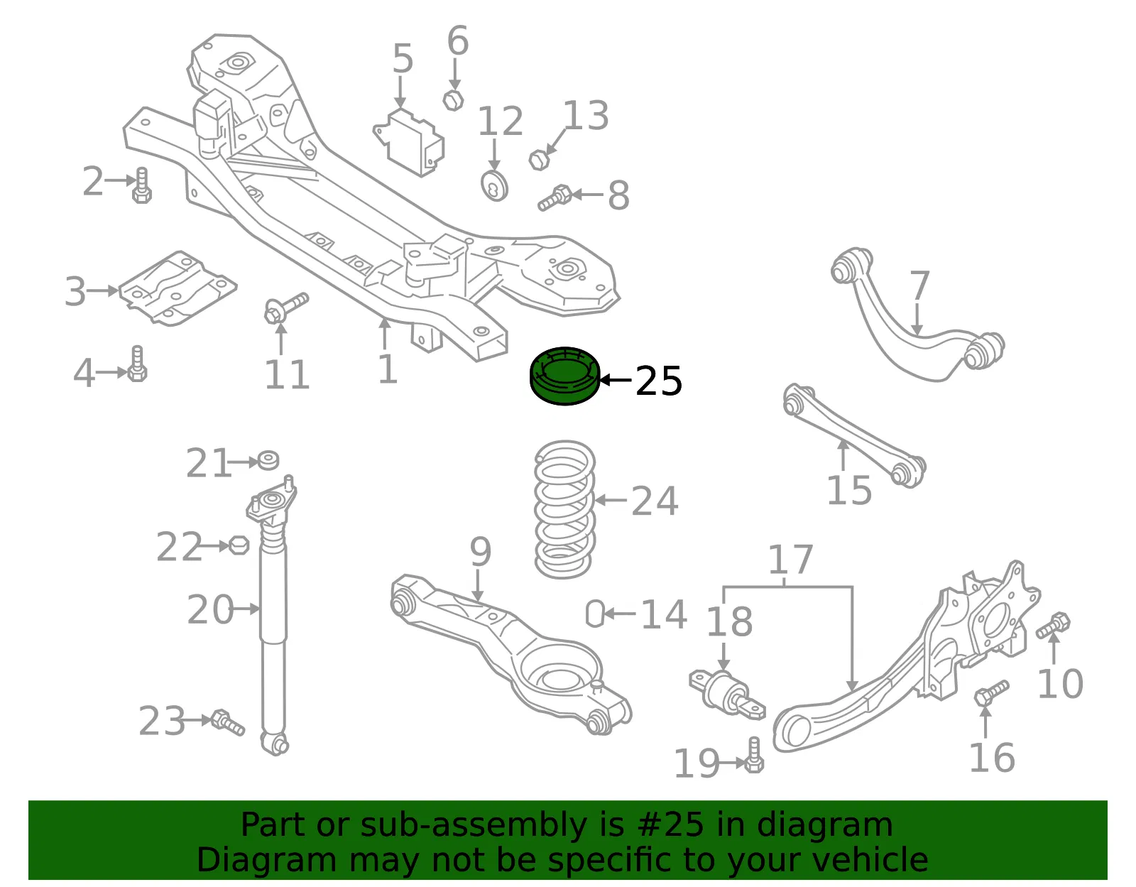 Upper Seat - Mazda (C273-28-012C) - view 3