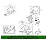KNOB VOLUME TUNER & DECK - MAZDA (C29166BC1) - view 4
