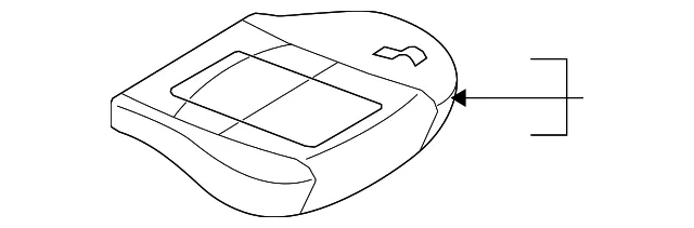 CUSHION R FRT SEAT - MAZDA (C29188110A34)