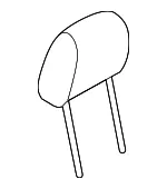 Headrest - MAZDA (C3158814002) - view 3