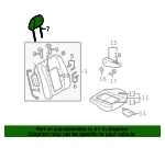 Headrest - MAZDA (C3158814002) - view 4