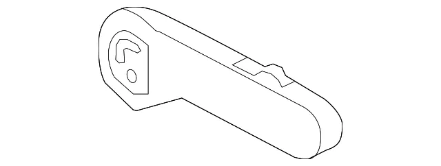 Armrest Cover - Passenger Side (RH) - Mazda (C513-88-2D1-02)