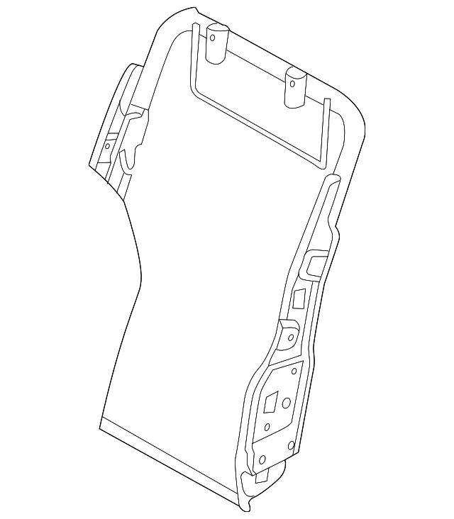 Seat Back Frame - Driver's Side (LH) - Mazda (C513-88-68X)