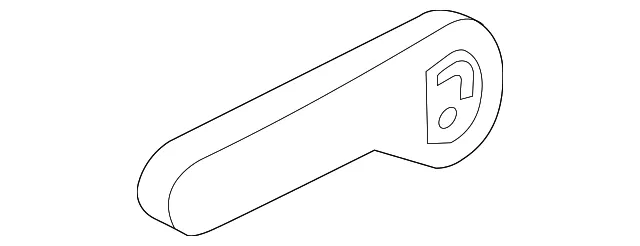 Armrest Cover - Driver's Side (LH) - Mazda (C614-88-2A1-02)