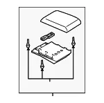 LID CONSOLE - MAZDA (CC2964450B34) - view 3