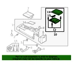 LID CONSOLE - MAZDA (CC2964450B34) - view 4