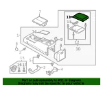 LID OUTER CONSOLE - MAZDA (CC2964461A02) - view 4