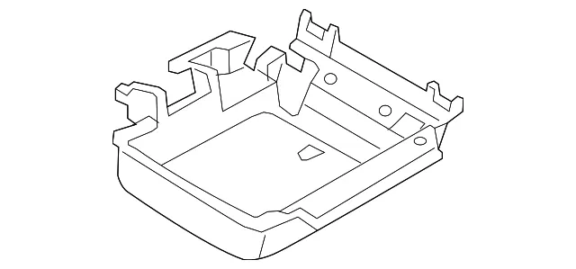 Tray - Driver's Side (LH) - Mazda (CC43-88-1F5-02)