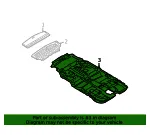 Mat Floor - MAZDA (CD8468670F04) - view 4