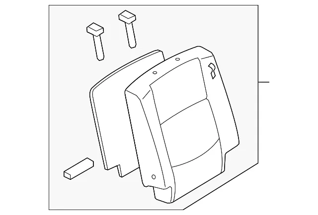BACK R REAR SEAT - MAZDA (CE4988230A34)