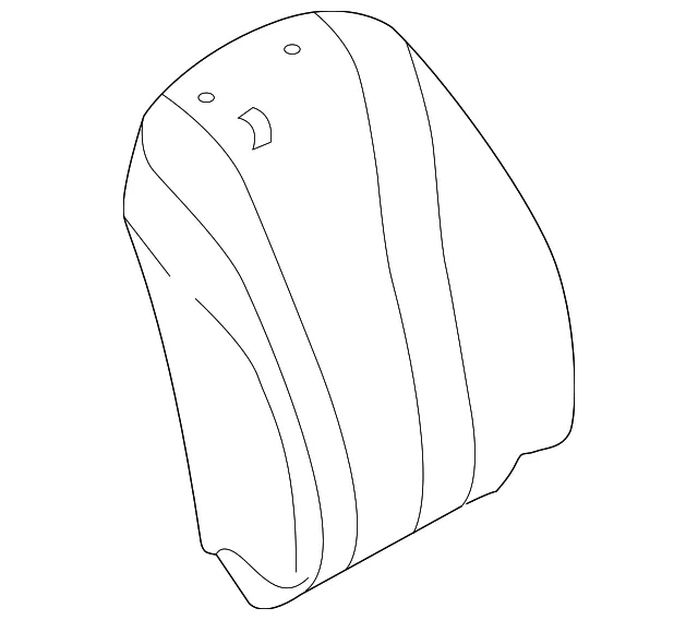 Trim R  Seat Back - Passenger Side (RH) - Mazda (CG36-88-131-02)