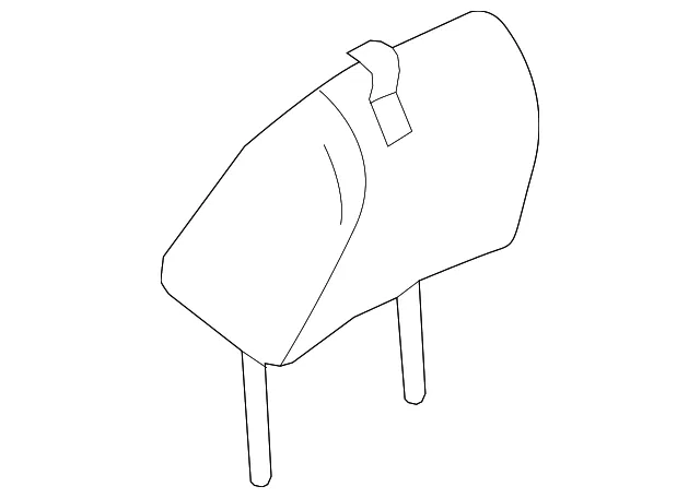 Headrest Cover - Passenger Side (RH) - Mazda (CG36-88-241A-34)