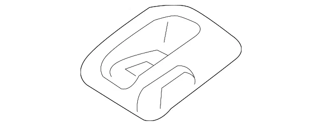 Trim Bezel - Driver's Side (LH) - Mazda (D10K-88-477-02)