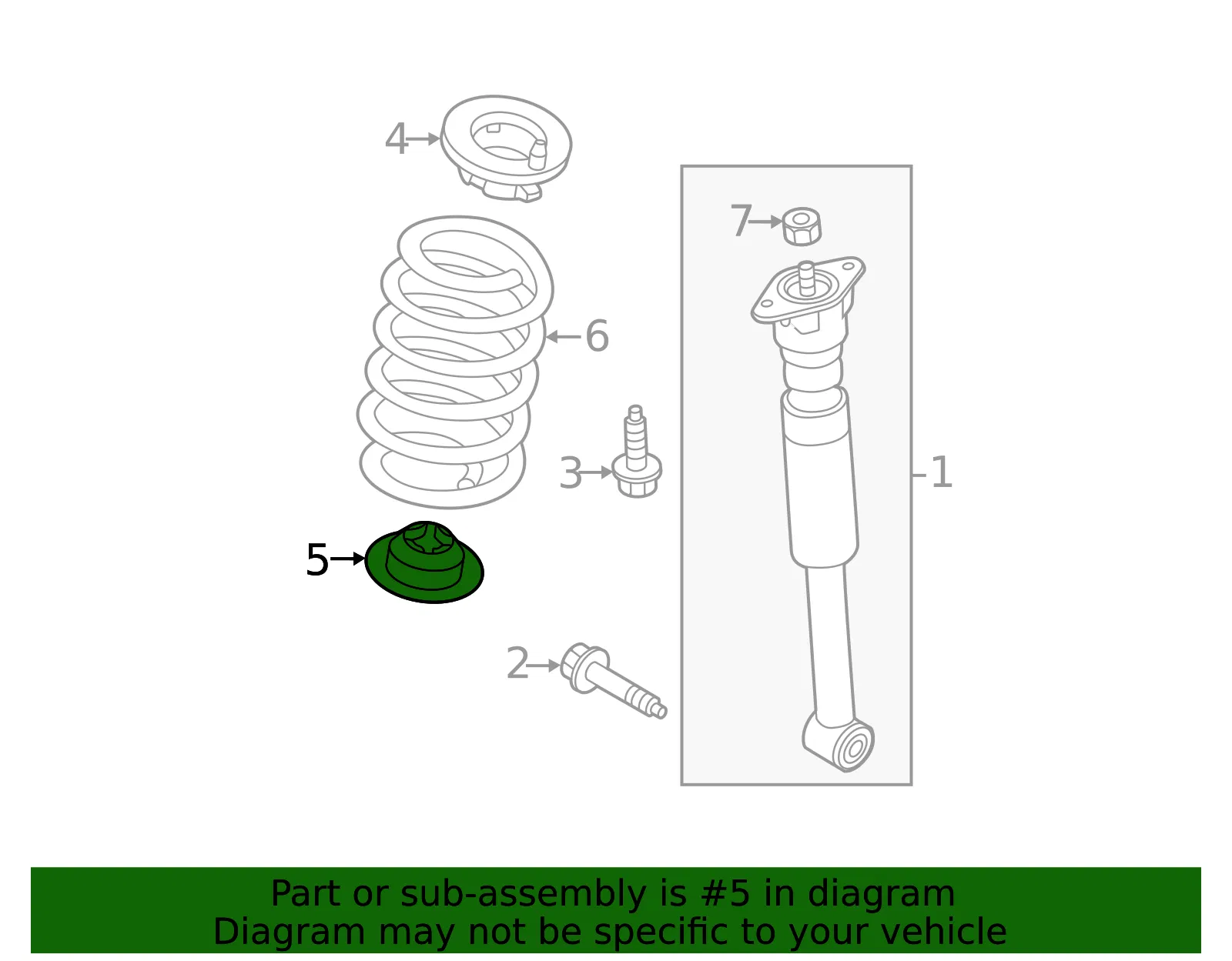 Lower Seat - Mazda (D651-28-0A3A) - view 3