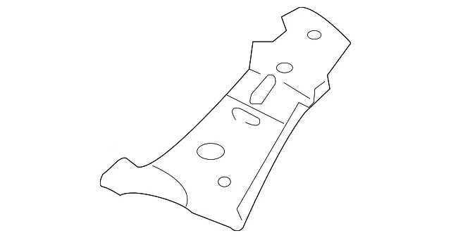 Bracket R Seat - Passenger Side (RH) - Mazda (D651-53-780)